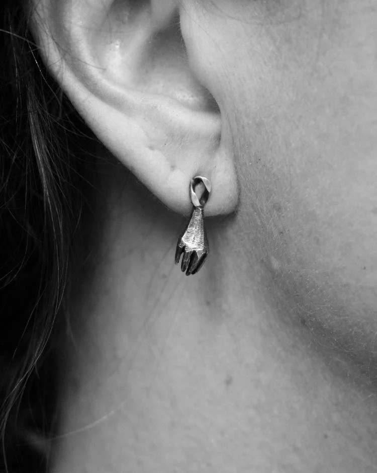 Hand in Hand Earrings - Julia Zimmermann - Image 3
