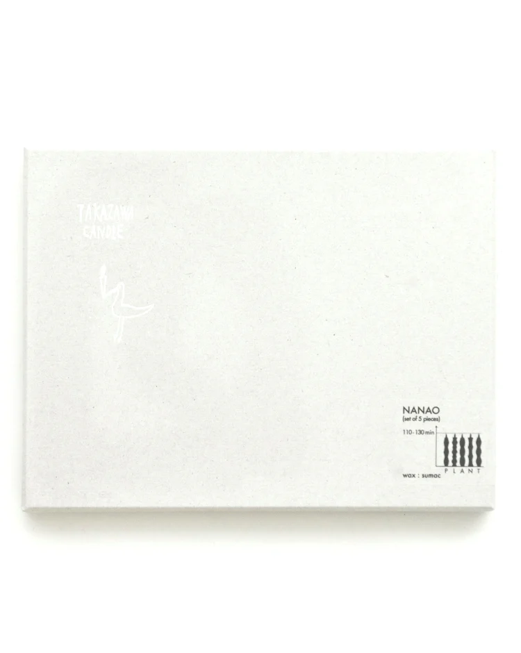 NANAO 5 Piece Mixed Box Set Takazawa Candle - Image 3