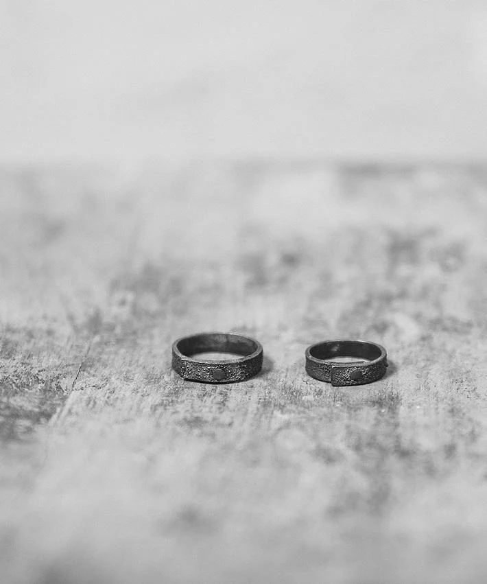 Pal Offner Rivets Ring - Blackened - Image 3
