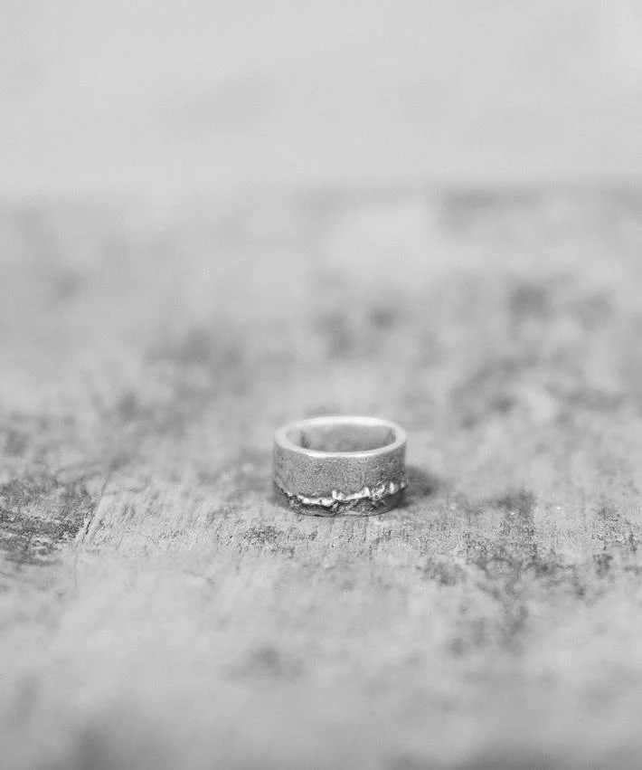 Pal Offner Sand Casting Ring - Whitened - Image 3
