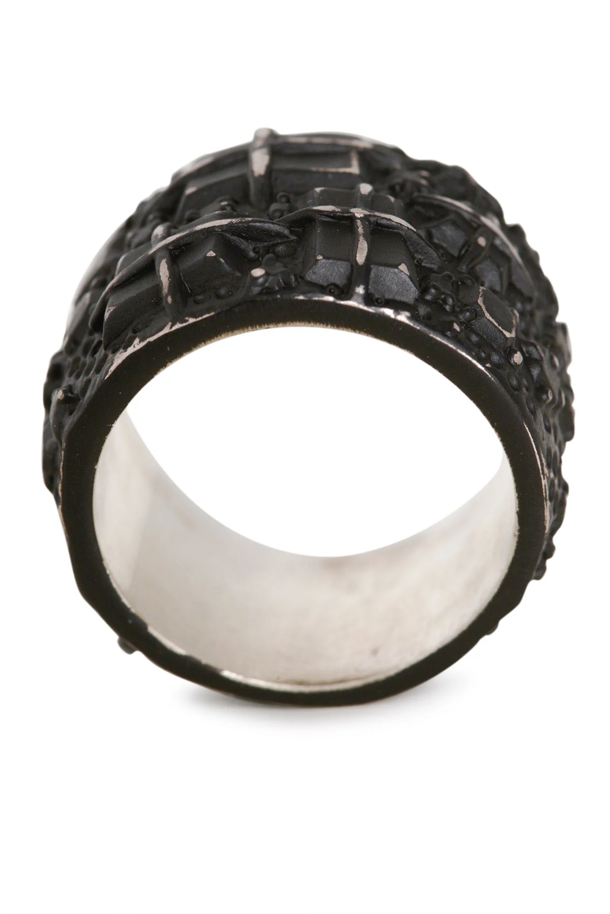 Tobias Wistisen Random Stones Ring - Blackened - Image 3